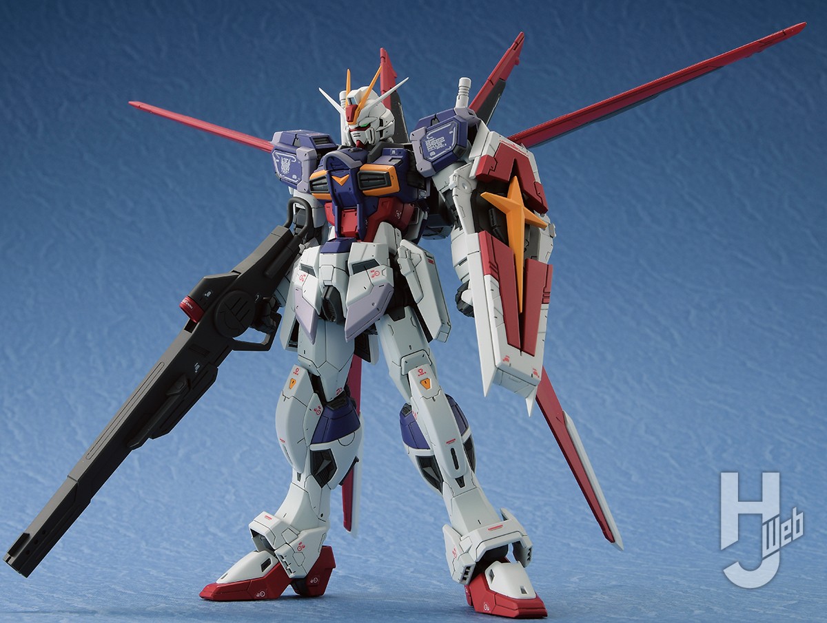 RGフォースインパルスガンダムSpecII」頭部サイズを調整し、劇中で装備