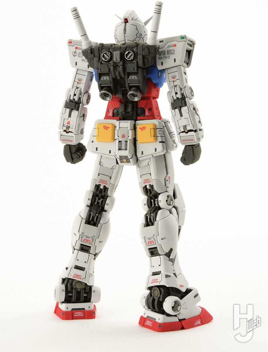 RGガンダム2.0】スミ入れや部分塗装で簡単フィニッシュ！ RGにぴったり