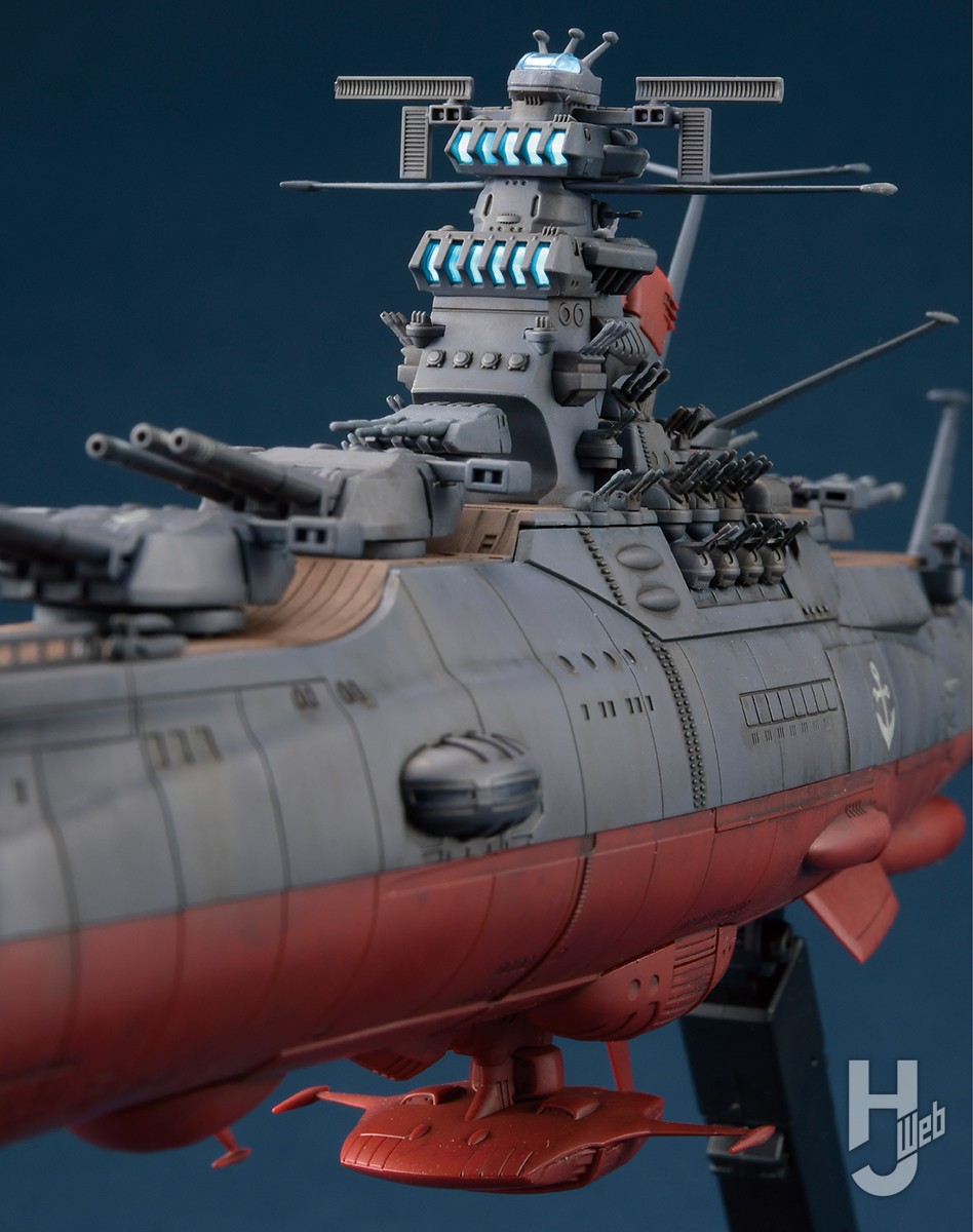 成型色活かしの簡単フィニッシュでヤマト発進!!「1/1000 宇宙戦艦