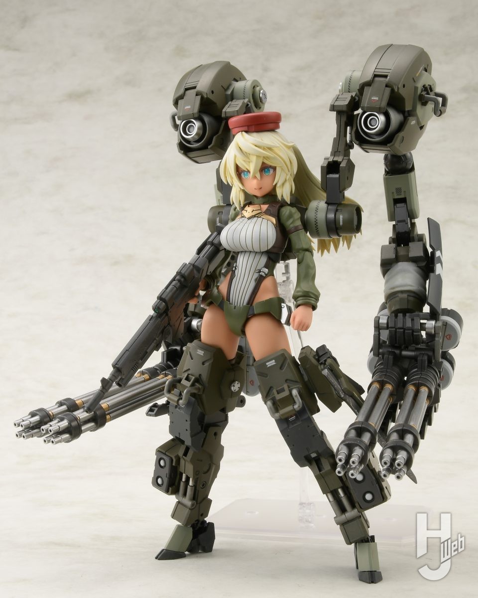 大型サブアーム装備の“超火力満載ガール”！30MS「セスティエ［カラーC