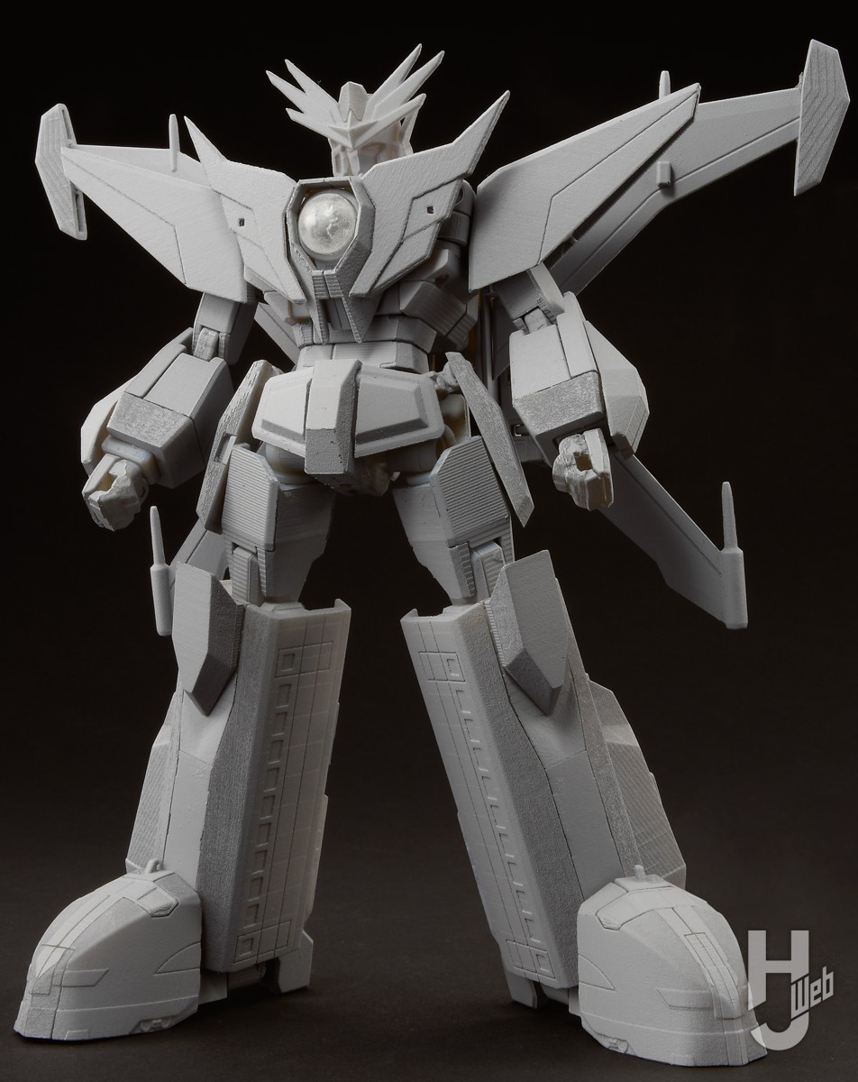 SMP勇者シリーズに『ダ・ガーン』参戦!! 最新の光造形試作で「ダ