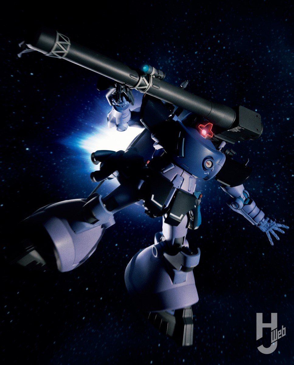 3本目の脚”を装備した「リック・ドム」がHGで登場！丁寧な工作とツヤ