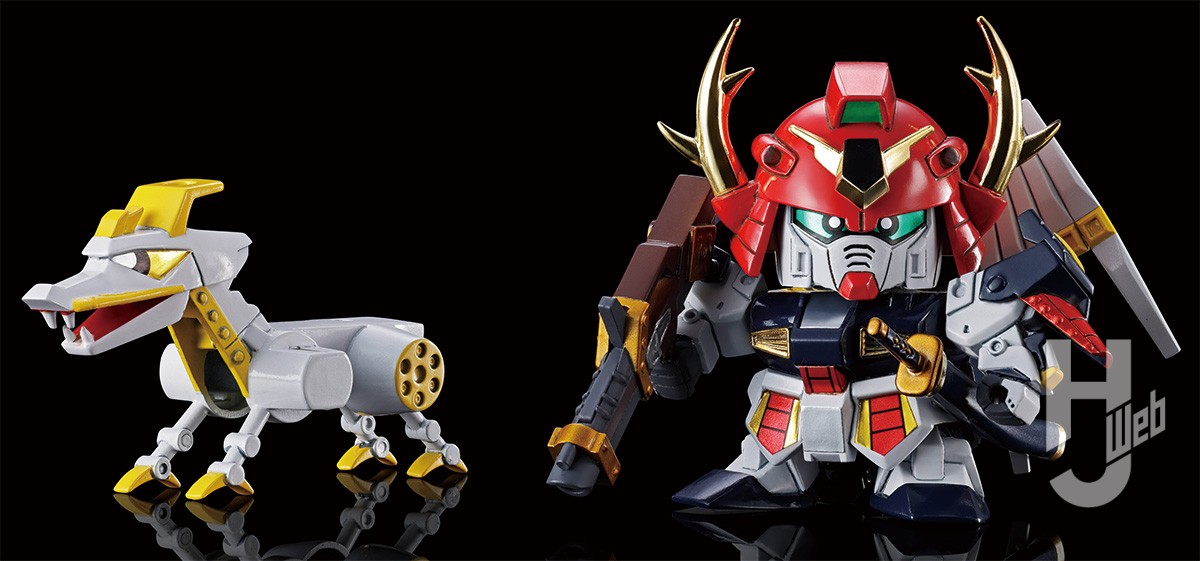 懐かしきあの七人の武者がセットになって復活！ 「SDガンダムBB 戦士