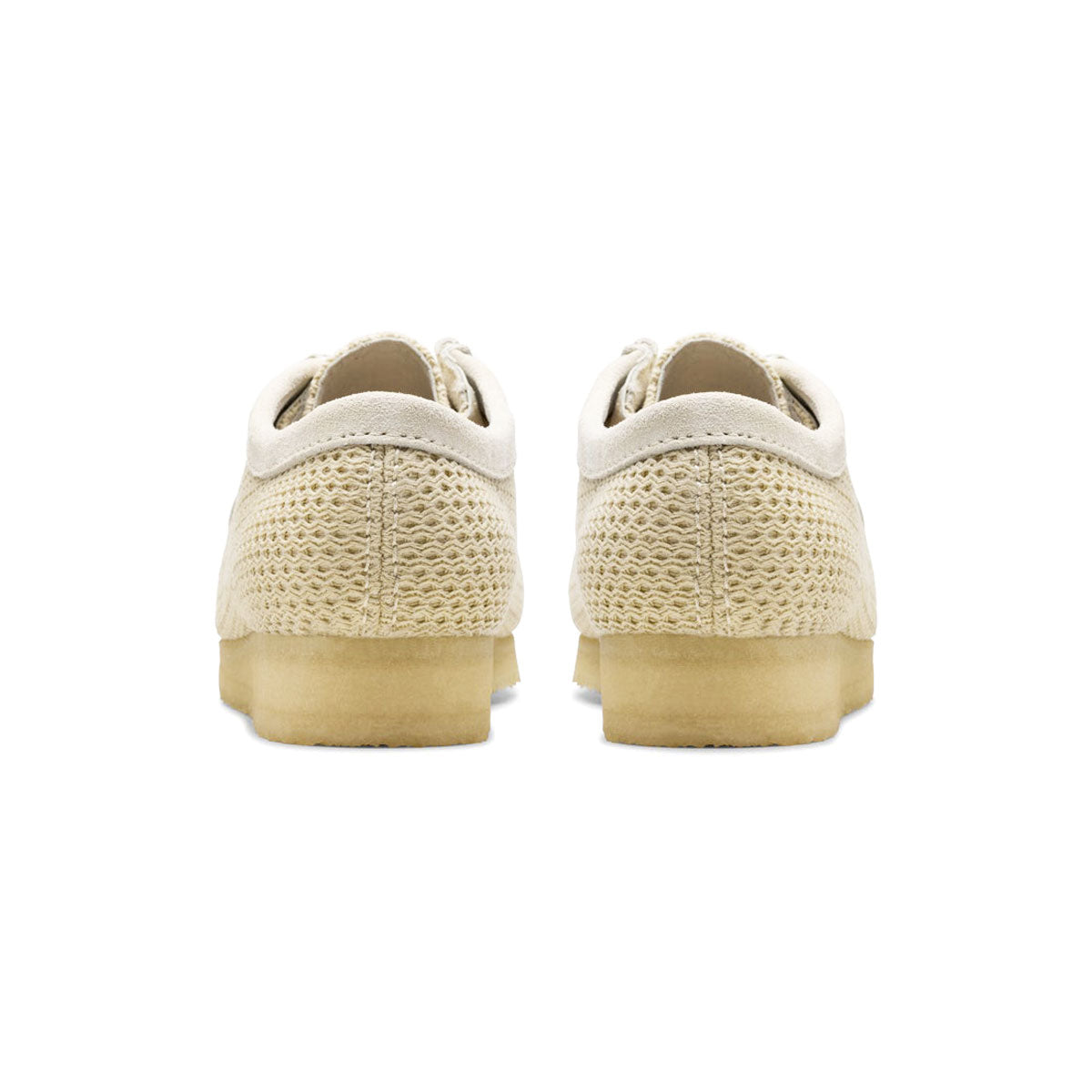 Clarks Original Wallabee Off White Mesh クラークスオリジナル