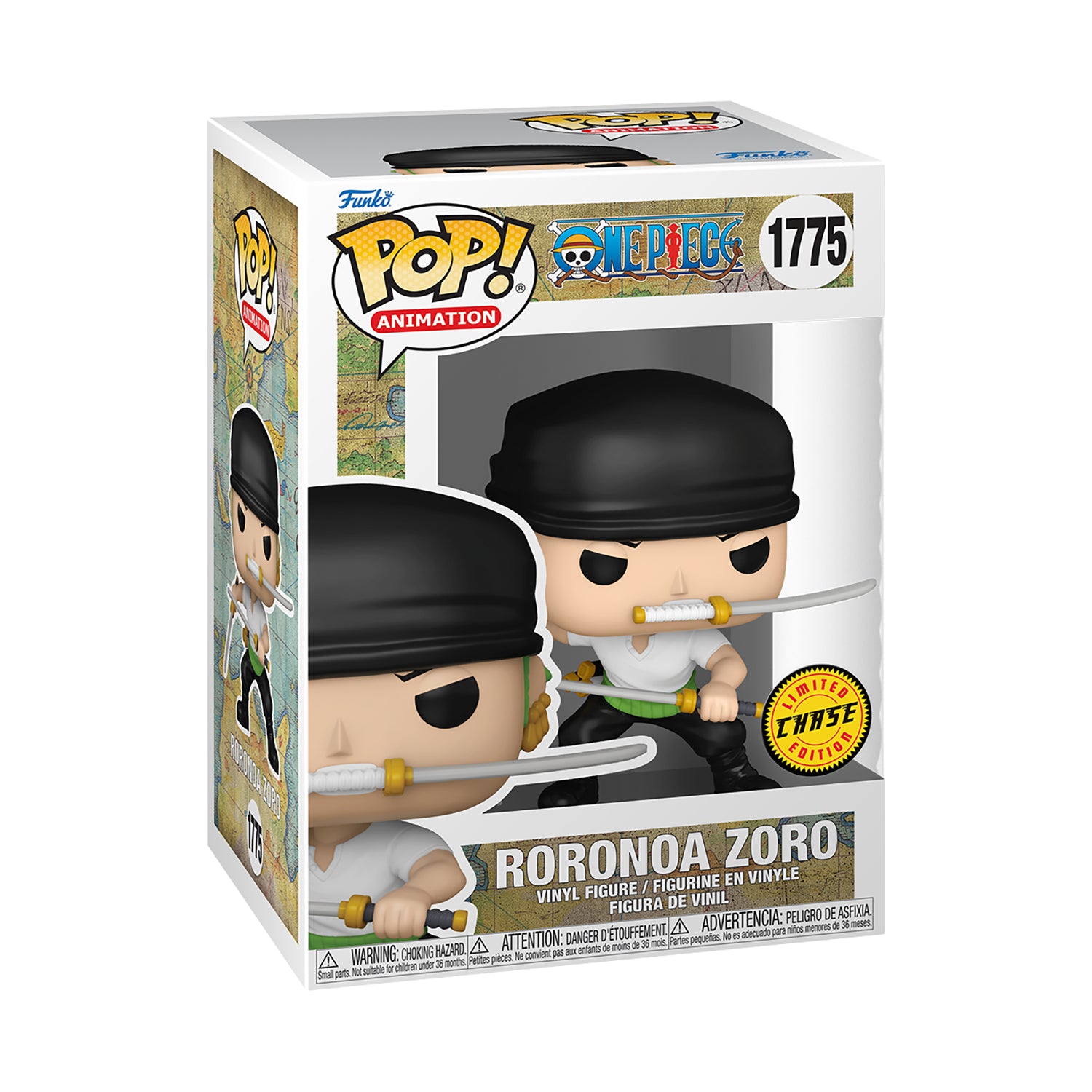 Funko Pop! Animation: One Piece - Roronoa Zoro with Chase (Style