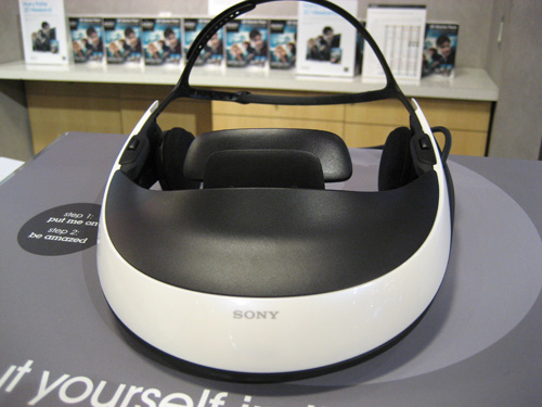 Sony HMZ-T1 Self-Contained Virtual Reality 3D Viewing Glasses