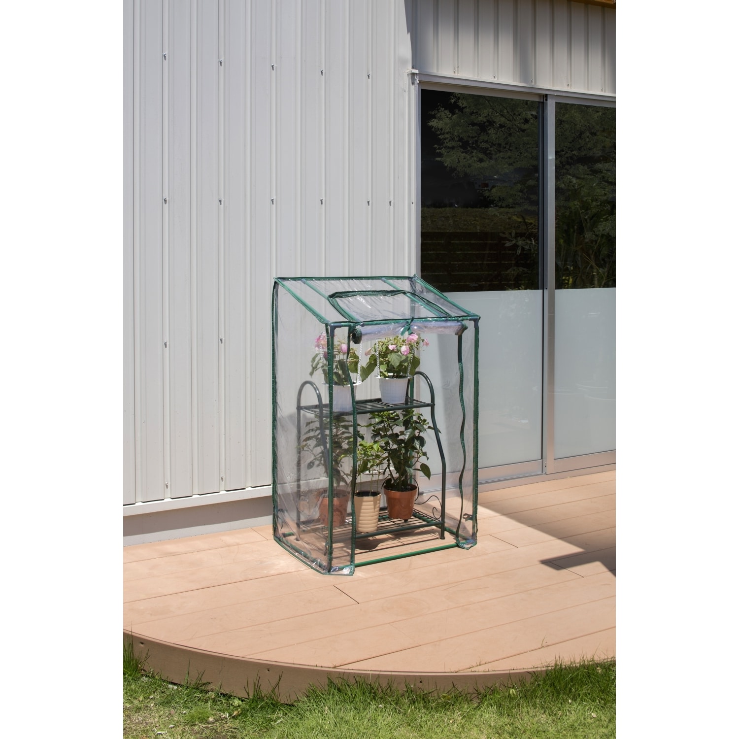 ビニール温室 フラワースタンド用 スリム GRH-17 4975149564590