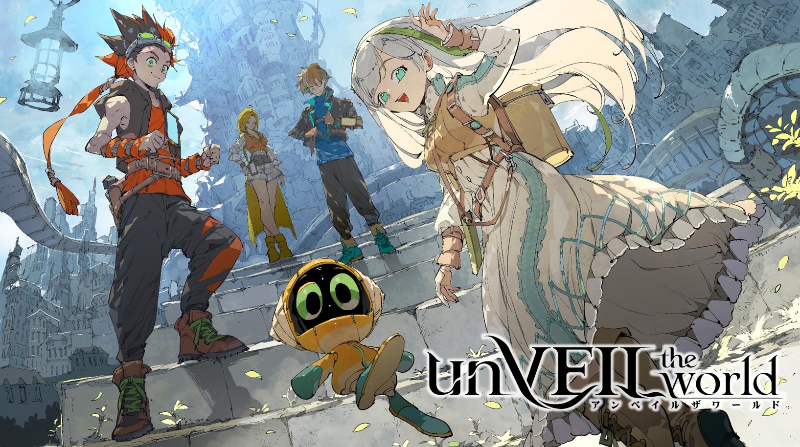 約ネバ』の出水ぽすかが描く！スマホゲーム「unVEIL the world」事前