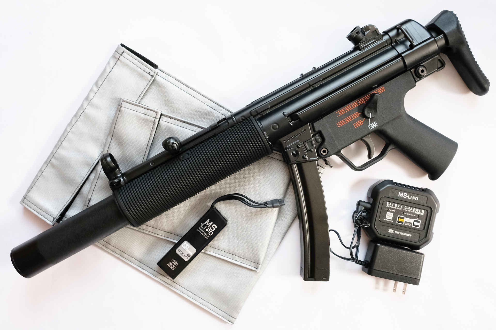 特別企画】「MS Li-Po バッテリー」によって「次世代電動ガンMP5 SD6