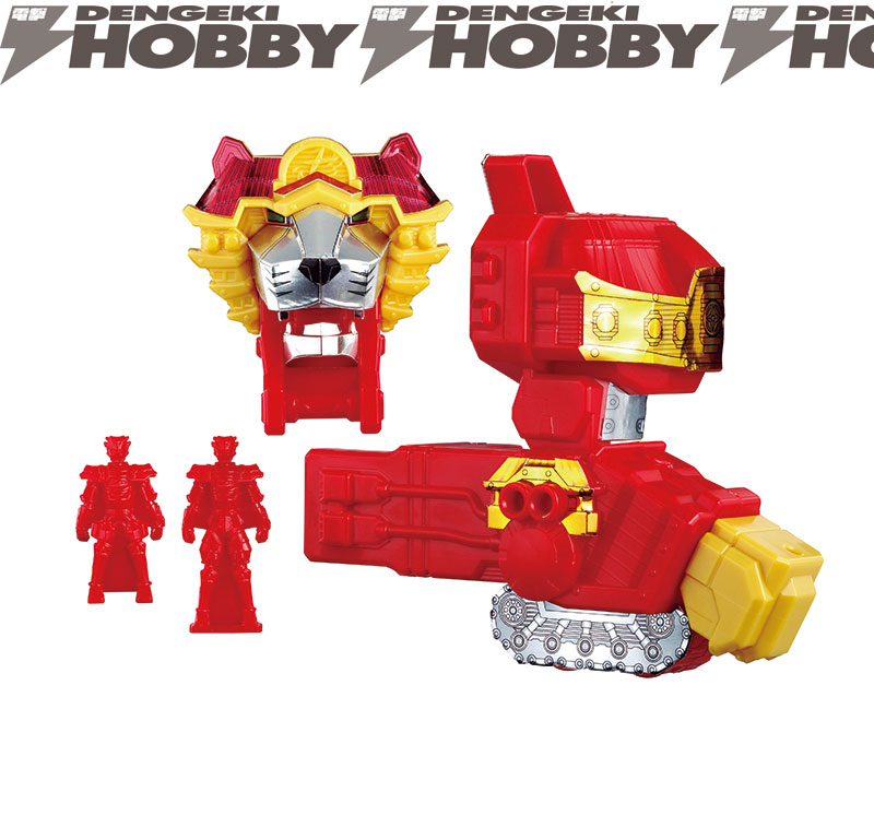 手裏剣戦隊ニンニンジャ―』の「ライオンハオー」がミニプラシュリケン