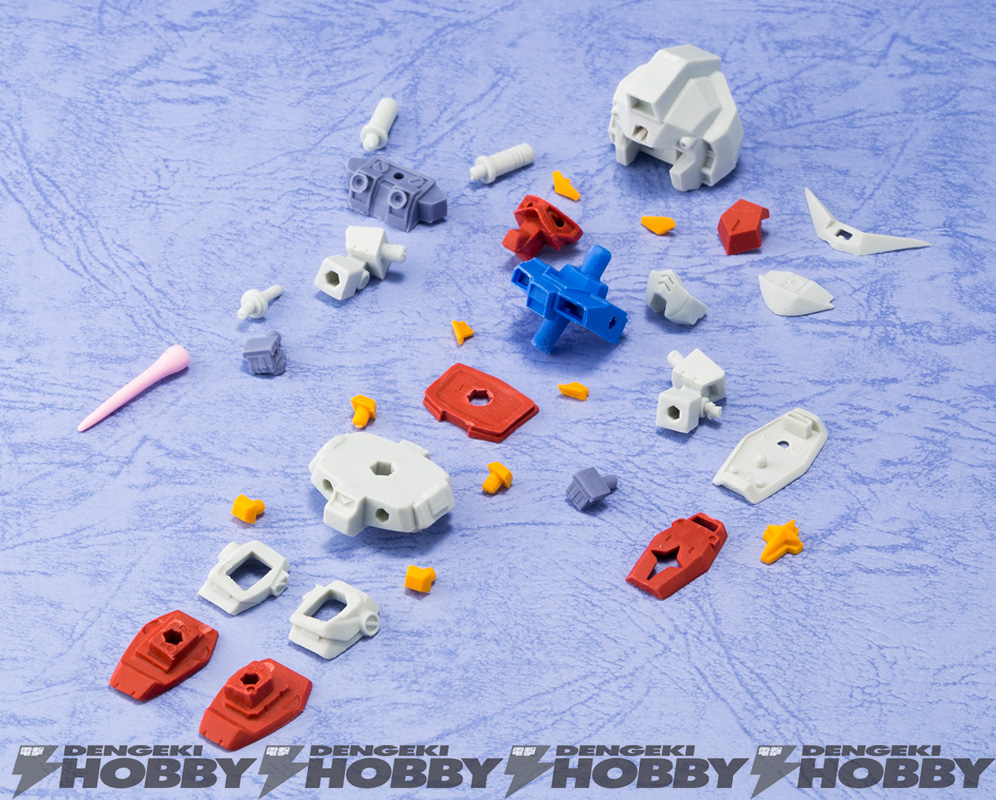 精緻な造形の“消しゴム”モデル！ ビルドモデル ガンダム 3、徹底