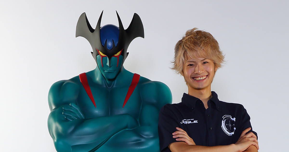 でかい！190cmのグレートマジンガーやデビルマンの等身大ソフビが