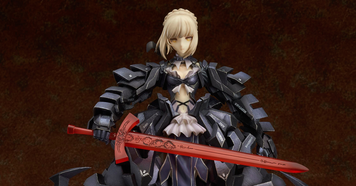 Fate/stay night』huke氏描き下ろしによるセイバー・オルタがついに