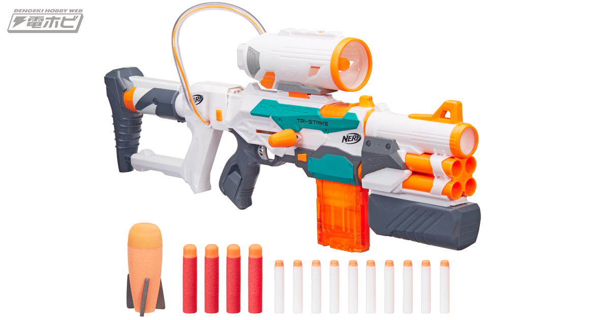 多機能＆電動連射】シューティングトイ「ナーフ」が究極進化！みなぎる
