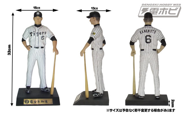 100体限定】阪神タイガース金本監督フィギュアがクラウドファン