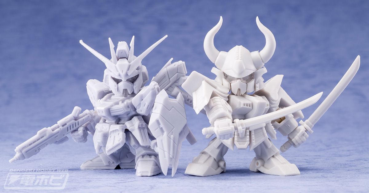 ガシャポン戦士」シリーズ最新作「f（フォルテ）」！テストショットで