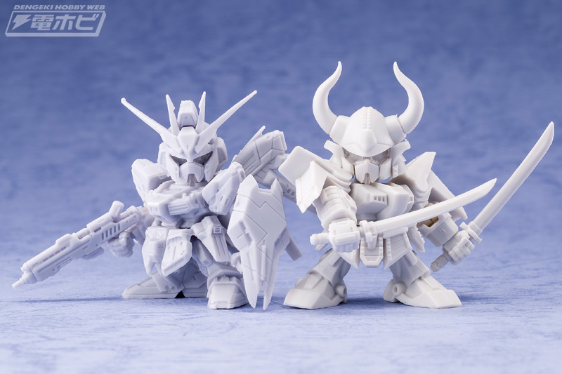 ガシャポン戦士」シリーズ最新作「f（フォルテ）」！テストショットで