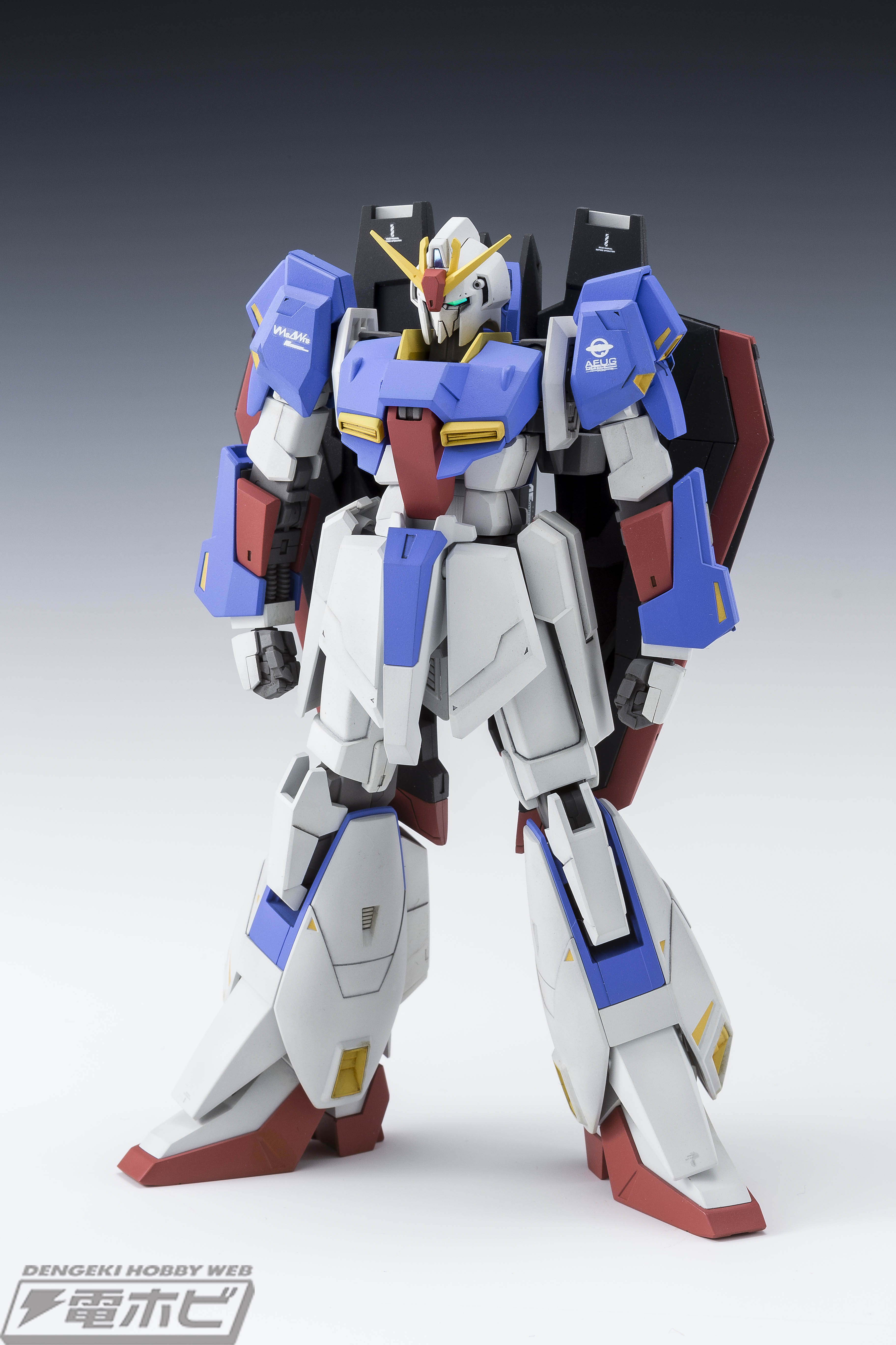 ガンプラ作例】HGUC 1/144 ゼータガンダムを射水宏が自身の持つ