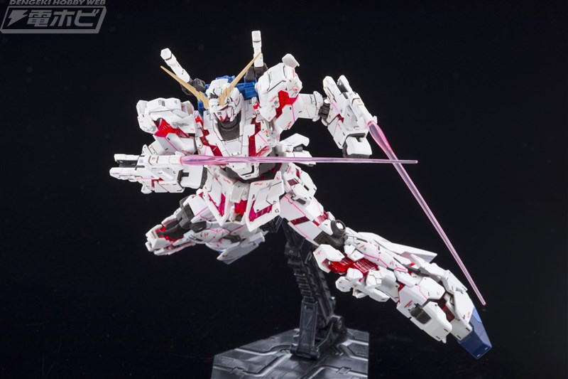 ガンプラ作例】「RG 1/144 ユニコーンガンダム」を成形色フィニッシュ