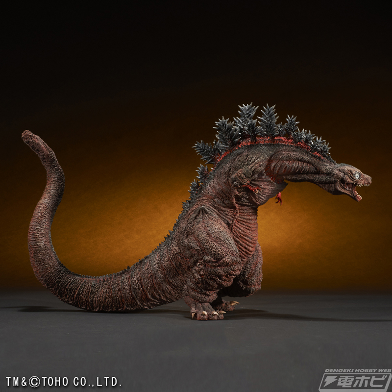 シン・ゴジラ』第3形態をリアルすぎる2頭身で立体化！約30センチの劇中