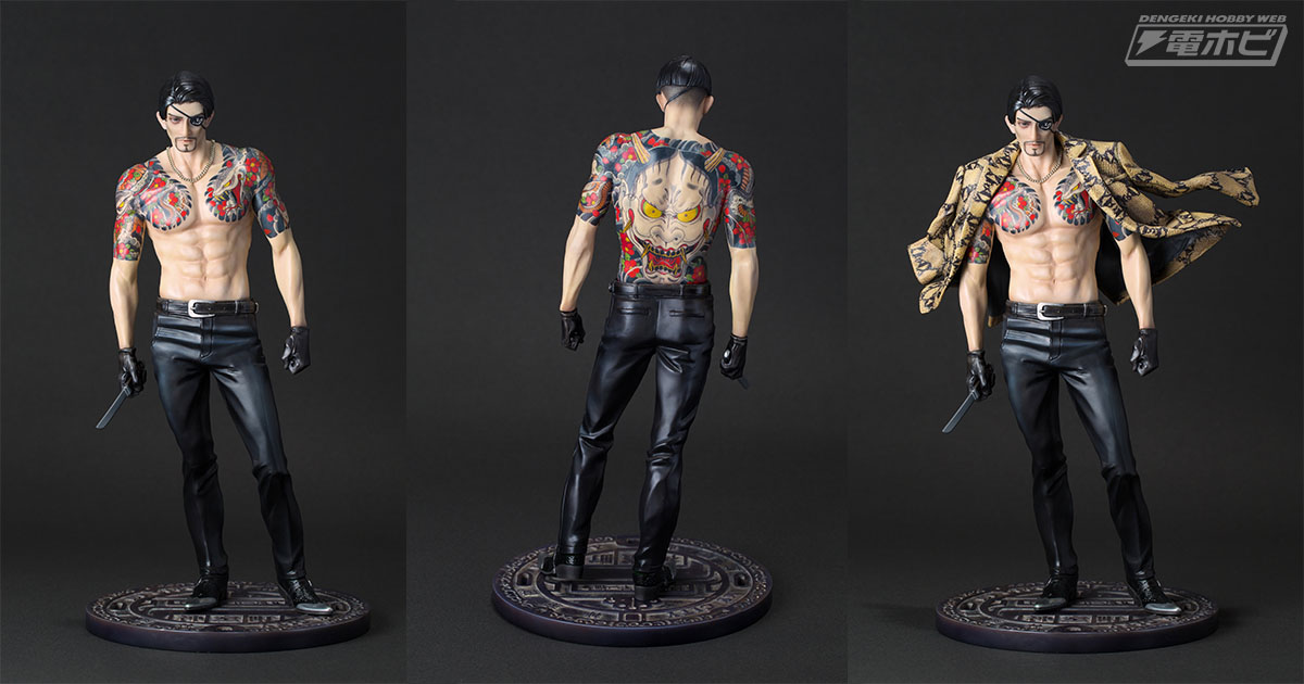 龍が如く』より嶋野の狂犬・真島組組長「真島吾朗」が完成品ノン