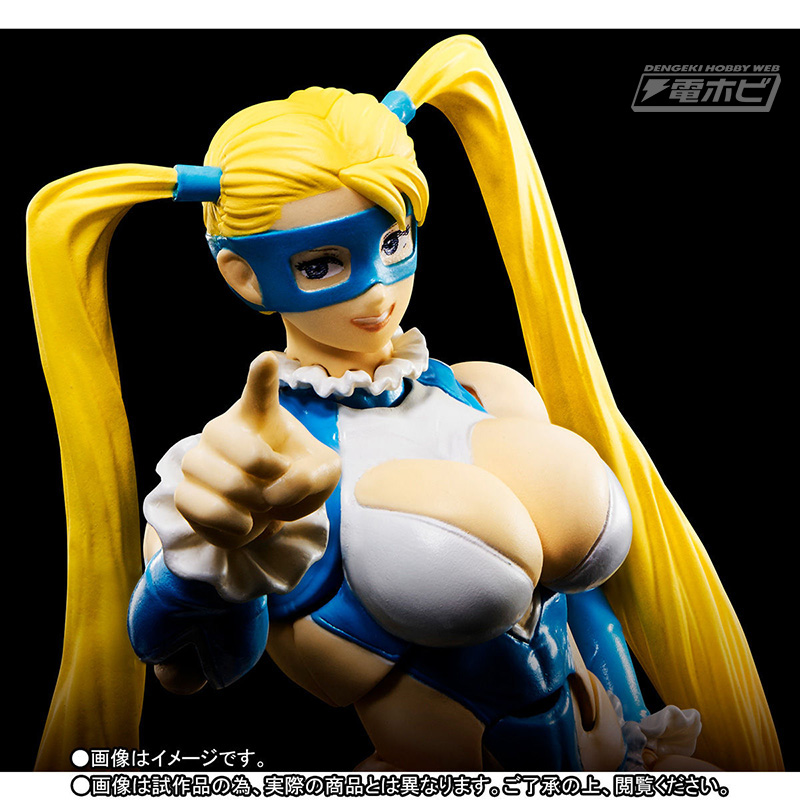 ストリートファイターV』レインボー・ミカが「S.H.Figuarts」シリーズ