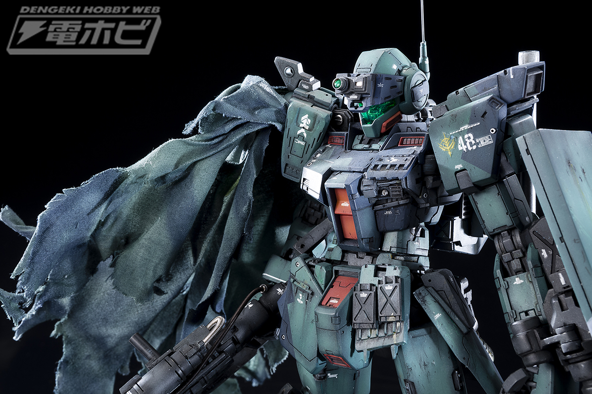 ガンプラ作例【MG 1/100 ジム・スナイパーII】を面田項が作る！（その4