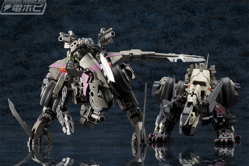 ヘキサギア』カラーを一新！レイブレード・インパルス＆ボルトレックス