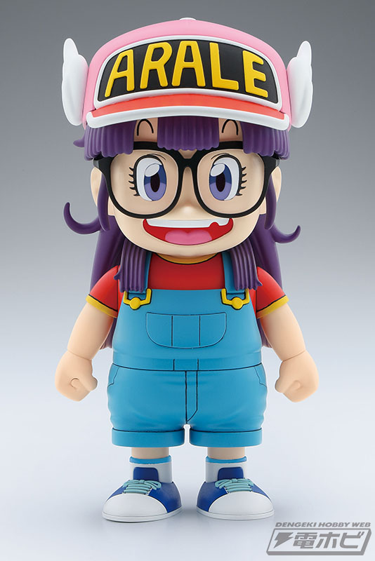 プラモデルになった『Dr.スランプ』のアラレちゃんが元気に「んちゃ