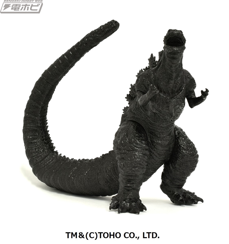日比谷の守り神「新・ゴジラ像」をバンダイがフィギュア化！独特な