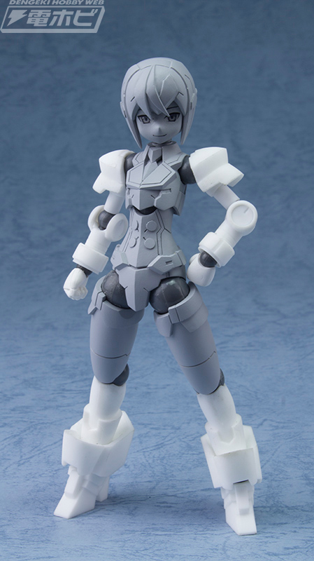 女性化パーツも同梱！『ポリニアン』警察後輩少年・アルヴィンの原型