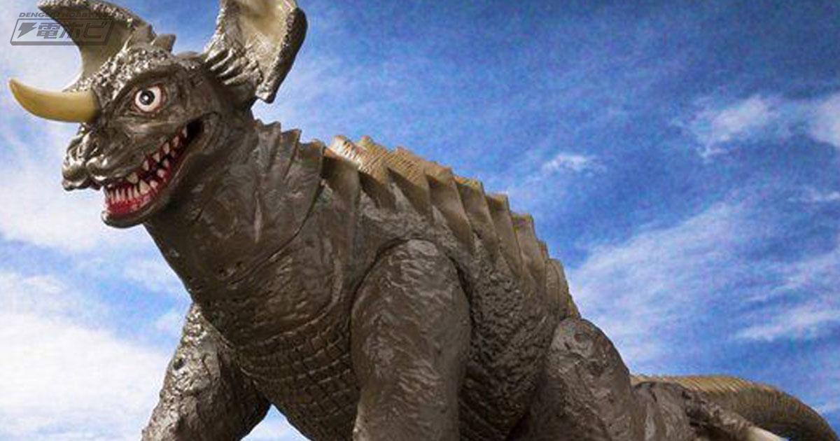 地底怪獣バラゴン」が全長約34センチのビッグスケールでソフビ化！怖