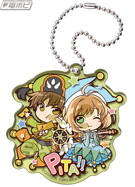 カードキャプターさくら』さくらちゃんたちがガラスに貼りついた