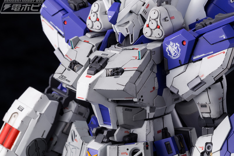 ガンプラ「MG Hi-νガンダム Ver.Ka」でマッシブかつスタイリッシュな