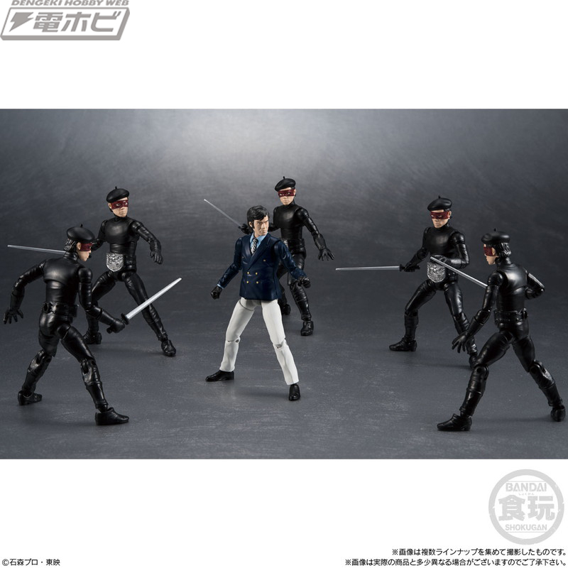 食玩「SHODO仮面ライダーVS9」本郷猛がシリーズ初参戦！クウガやキバも