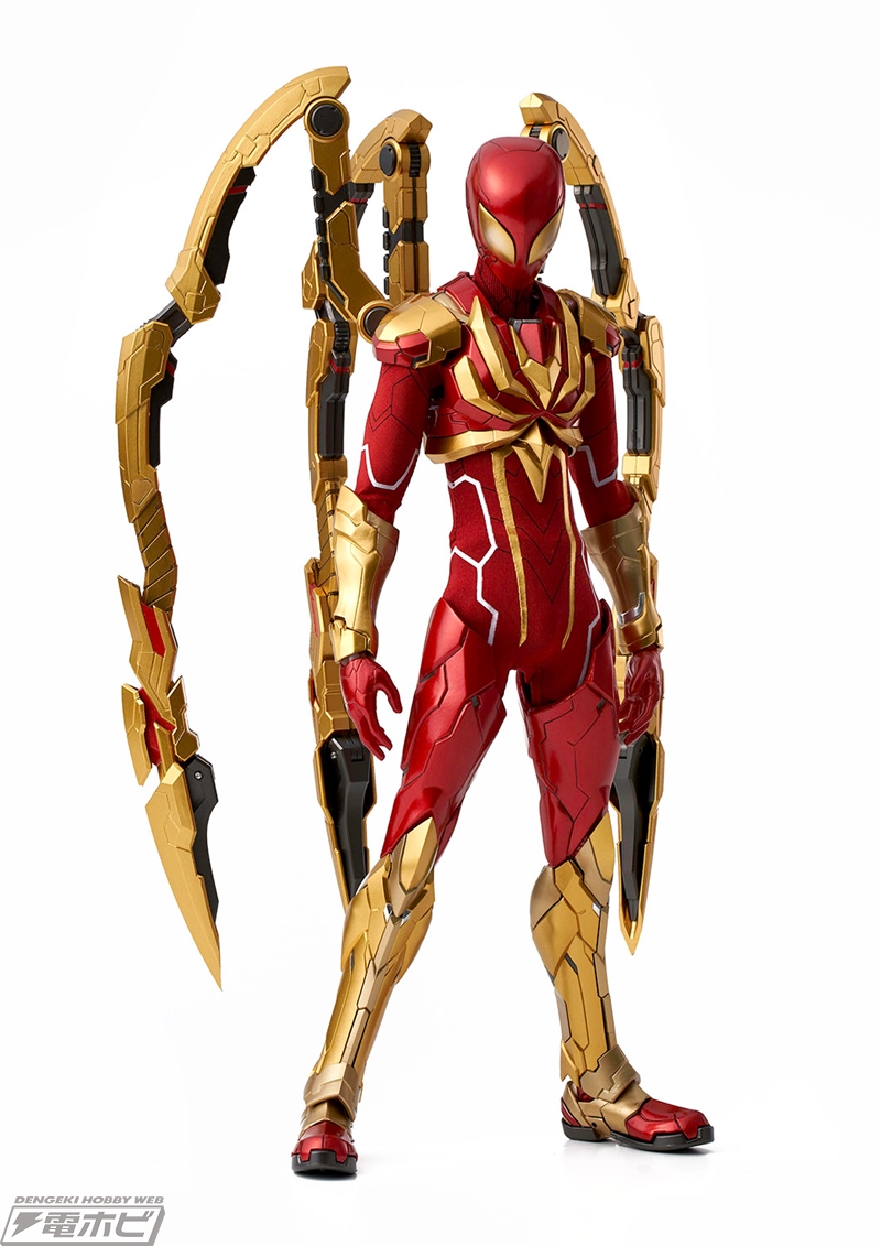 可能式アームの存在感を見よ！アイアン・スパイダーが千値練の可動