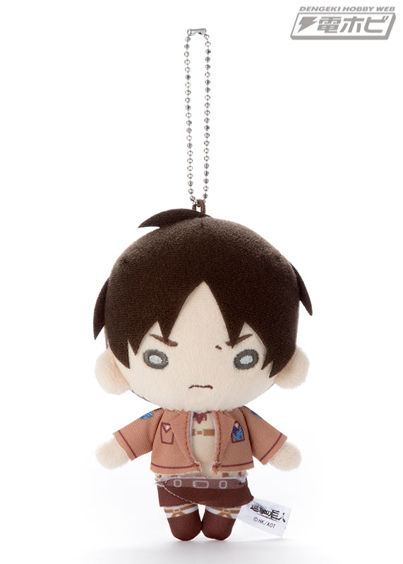 進撃の巨人』から「にとたん」デザインのぬいぐるみが再進撃