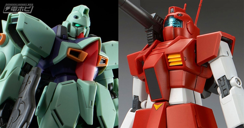 ガンダム』ガンプラ「RE/100 ガンブラスター」と「MG ジム・キャノン