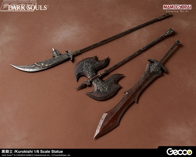 ダークソウル』黒騎士が全高約41センチの超リアルなスタチューに！鈍い