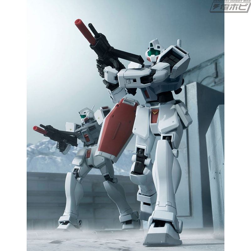 機動戦士ガンダム0080 ポケ戦』のガンプラ「MG ジム（寒冷地仕様）」が