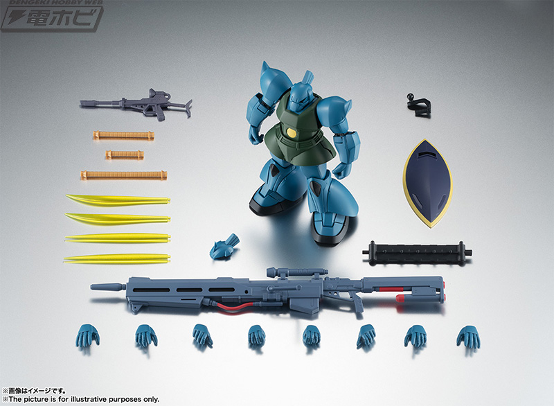 ガンダム」ガトー専用ゲルググが「ROBOT魂 ver. A.N.I.M.E」で