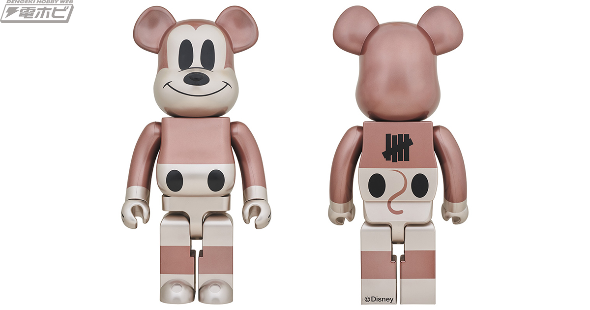 生誕90周年を祝うBE@RBRICKのミッキーマウスがUNDEFEATED限定デザイン