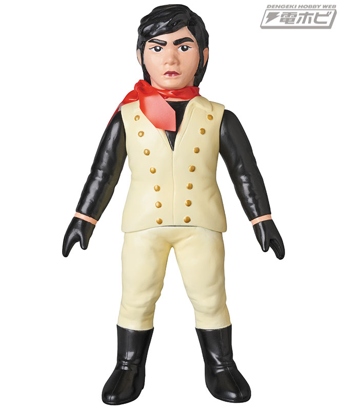 ワンフェス会場にて「東映レトロソフビコレクション」一文字隼人と