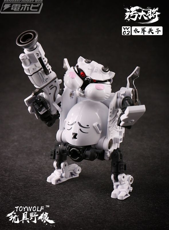 武将から1/12スケール小便器に完全変形！フィギュア・汚大将シリーズ第