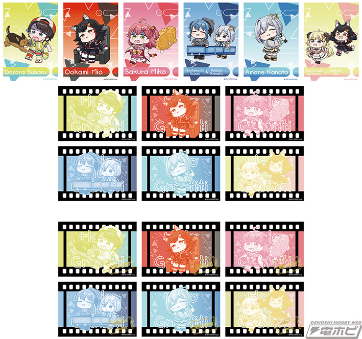 さくらみこさんや星街すいせいさんたちの描き起こしグッズも販売