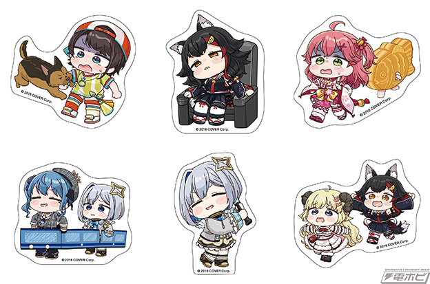 さくらみこさんや星街すいせいさんたちの描き起こしグッズも販売