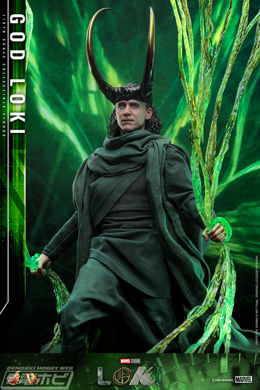ドラマ『ロキ』より「ゴッド・ロキ」がホットトイズ最上位ブランドの