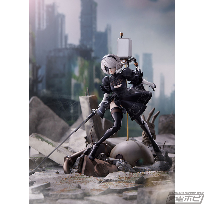 NieR:Automata Ver1.1a』描き下ろしイラストをもとに再現された2Bの