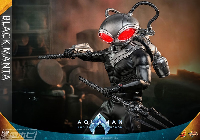 アクアマン／失われた王国』ブラックマンタがホットトイズより可動