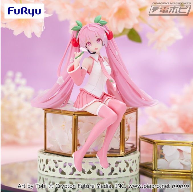 ひと足早い春が訪れる！『桜ミク』2024年ver.のぬーどるストッパー